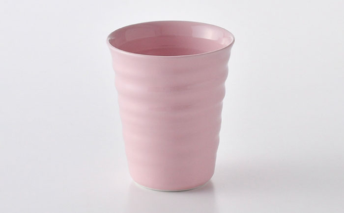 【波佐見焼】コップ （ミルキーブルー/ミルキーピンク）  タンブラー ペアセット 【ROXY・HASAMI】 [SB145]
