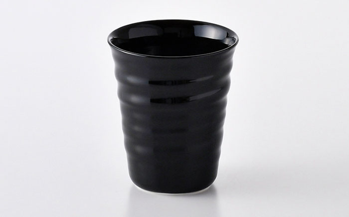 【波佐見焼】コップ （ブラック/ミルキーグレー）  タンブラー ペアセット 【ROXY・HASAMI】 [SB147]