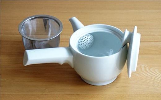 【白山陶器】【茶和】グッドデザイン賞 急須 白磁 食器 【波佐見焼】 [TA89]