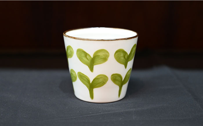 【波佐見焼】Antique Style 茶碗 コップ グリーン4点セット【協立陶器】 [TC77]