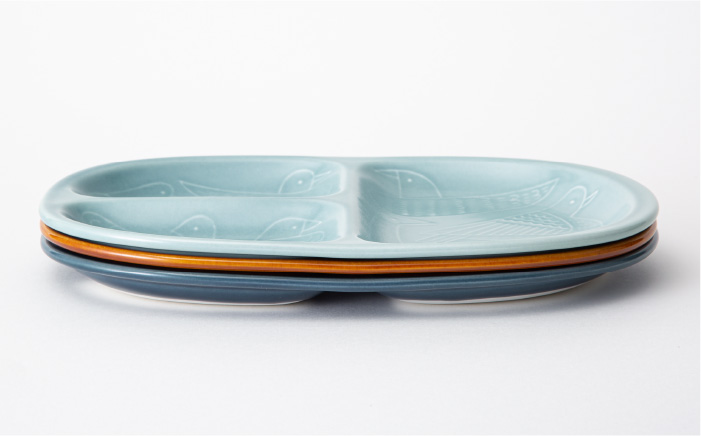 【波佐見焼】Pebble Ceramic Studioコラボ お助け プレート セット 食器 皿 【アイユー】 [UA17]