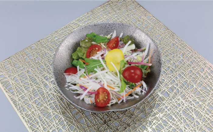 【波佐見焼】ゴールド・プラチナ 多用鉢 2点セット ボウル 【不二商店】 [UC12]