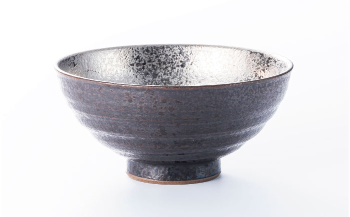 【波佐見焼】ゴールド・プラチナ 茶碗 ペアセット【不二商店】 [UC14]