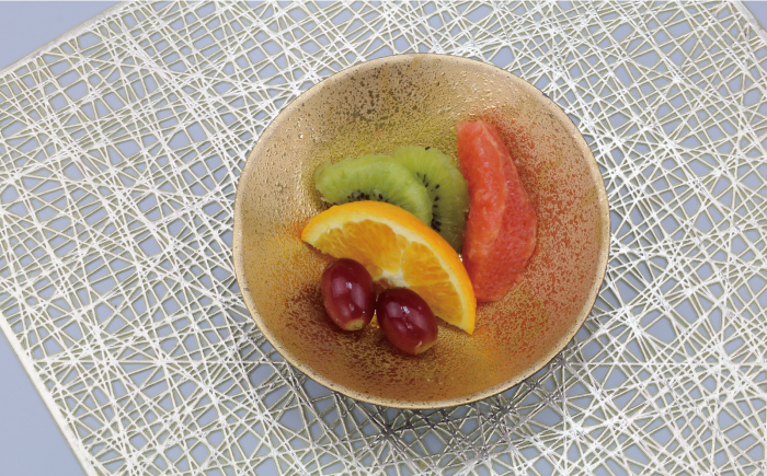 【波佐見焼】ゴールド・プラチナ 小鉢 2客セット【不二商店】 [UC17]