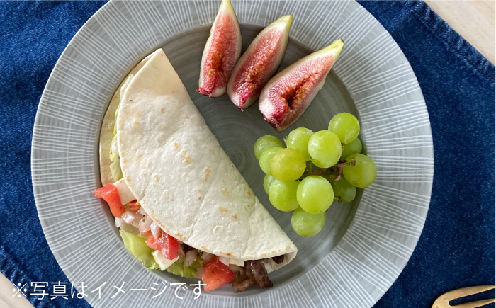 【波佐見焼】Shabby chic style テーブルセット グレー ボウル 大皿 カレー皿 コップ 茶碗 【和山】 [WB113]