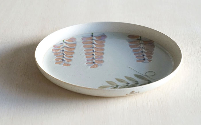 【波佐見焼】プレート トリオ Garden 皿 3点【浜陶】 [XA90]