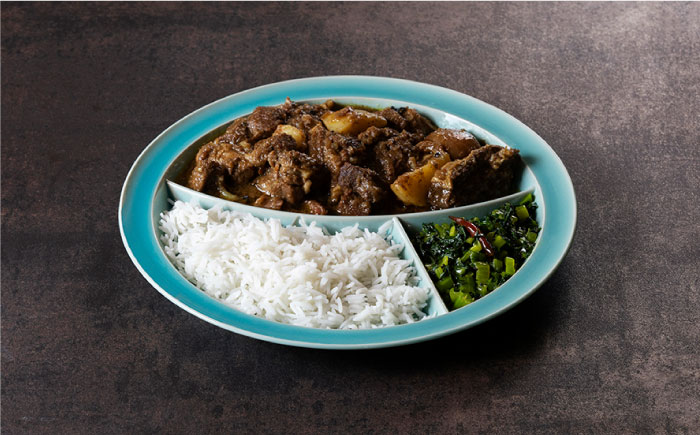 【波佐見焼】zen to ユザーン カレー皿「仕切りが取れるカレー皿」First Edition 2枚セット【中善】 プレート 食器 [YE05]