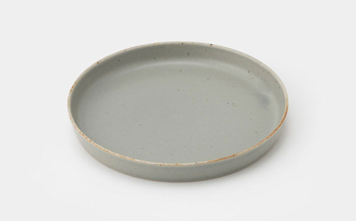 【波佐見焼】zen to 吉田愛 小皿「plate 160」 アイスグレー・グレー 2枚セット【中善】 [YE31]