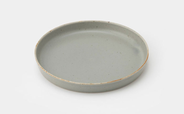 【波佐見焼】zen to 吉田愛 小皿「plate 160」 アイスグレー・ホワイト 2枚セット【中善】 [YE32]