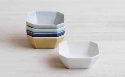 【波佐見焼】八角シリーズ プレート M/L・小付け・ カップ 5色20点セット 小鉢 角皿 【和山】 [WB03]