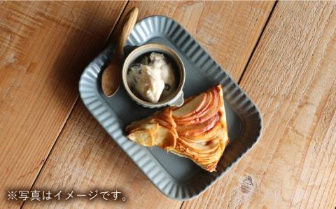 【波佐見焼】プリーツ長皿4枚セット 皿 食器 プレート 【和山】 [WB34]