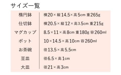 【波佐見焼】波那（はな）シリーズ 便利なフル7点セット 食器 皿【福田陶器店】 [PA312]