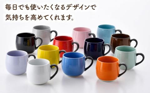 【波佐見焼】マグカップ 2色セット （ミルキーブルー＆ミルキーピンク）【ROXY・HASAMI】 [SB140]