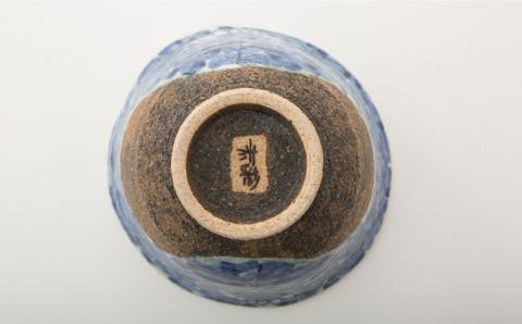 【波佐見焼】花唐草 どんぶり【洸彩窯】 [EE24]