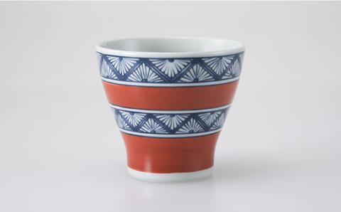 【波佐見焼】染錦文様 カップ揃 そばちょこ 5点セット【西海陶器】 1 20636 [OA243]