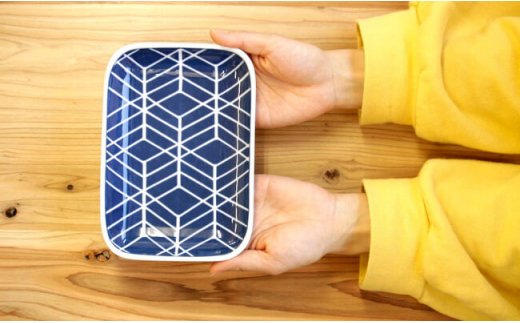 【波佐見焼】EVOTRA 長角皿 プレート 4枚セット【浜陶】【くらわんか】 [AA10]