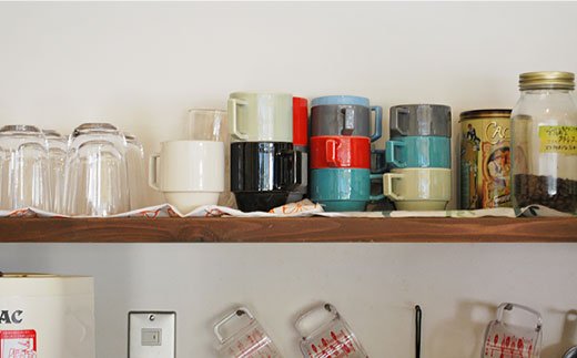 【波佐見焼 マルヒロ】HASAMI SEASON 01 ブロックマグペアセット（2点）イエローベージュ×グリーン [EB38]