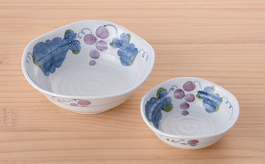 【波佐見焼】使いやすい いれこ鉢 ボウル 6点セット【松幸陶芸】 [HB08]