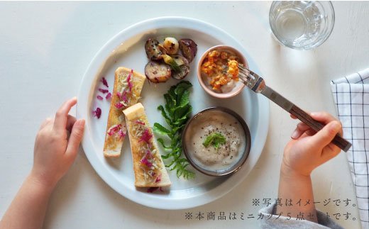 【波佐見焼】teteeat ミニカップ そばちょこ セット【堀江陶器】 [JD06]