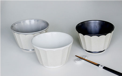 【波佐見焼】アース DON ボウル L 3個セット【石丸陶芸】 [LB30]