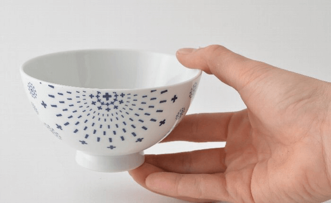 【波佐見焼】大人気！シュエット 茶碗 5パターン 各1個計5個セット【福田陶器店】 [PA36]