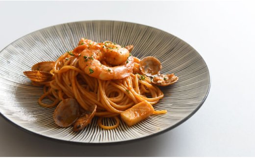 【波佐見焼 利左エ門窯】 Sen彫プレートL 5枚セット【natural69】 [QA42]