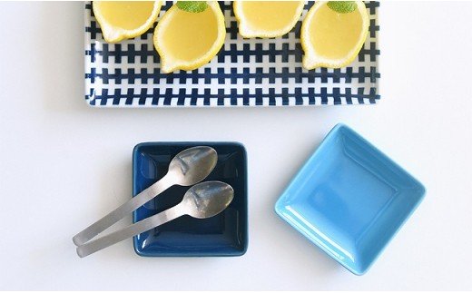 【波佐見焼】イロトリドリ角皿6枚セット【natural69】 [QA67]