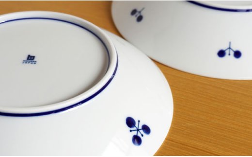 【白山陶器】【ペアセット】ブルーム フリーディッシュ 皿 【波佐見焼】 [TA31]