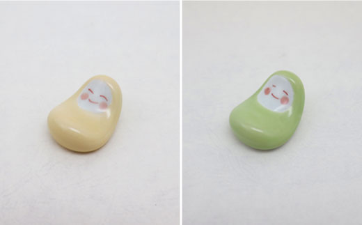 【波佐見焼】姫だるま 福ふく 箸置き 4点セット【協立陶器】 [TC17]