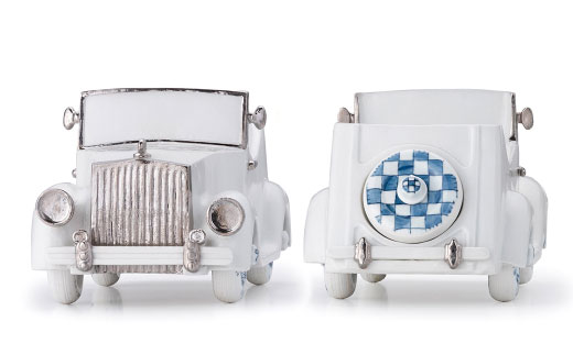 【波佐見焼】SEI 2020 CLASSIC ホワイト 陶器 クラシックカー 【清山】 [TD01]