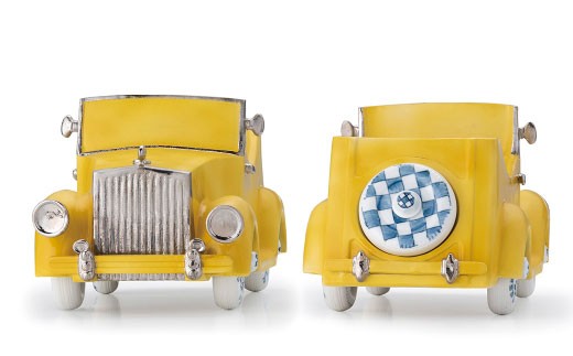 【波佐見焼】SEI 2020 CLASSIC イエロー 陶器 クラシックカー 【清山】 [TD02]