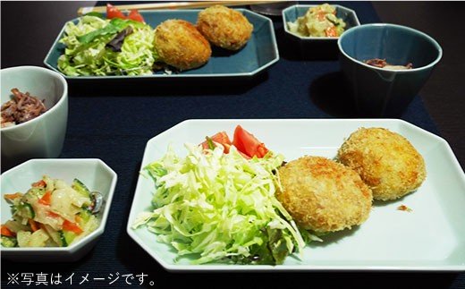 【波佐見焼】八角 プレート 5枚セット 皿 食器 プレート 【和山】 [WB33]