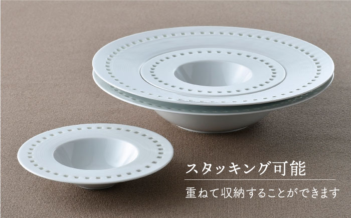 【波佐見焼】水晶ロイヤルスクエア アラカルトボウル＆アミューズボウル ペアセット 食器【丹心窯】 [AB45]