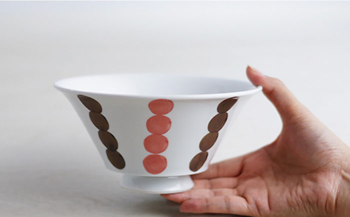 【波佐見焼】玉十草 おしゃれDON どんぶり 2色セット  丼 器 食器 皿【Cheer house】 [AC222]