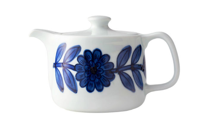 【波佐見焼】デイジー 青 ポット・カップ 3点セット 食器【西山】【NISHIYAMAJAPAN】 [CB148]