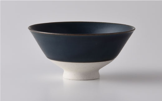 【波佐見焼】 フォスコ ライスボウル 茶碗 3色セット（白・紺・グレー）【西山】【NISHIYAMAJAPAN】 [CB71]