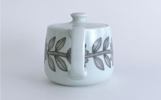 【波佐見焼】デイジー ティーポット S（グレー）【西山】【NISHIYAMAJAPAN】 [CB72]