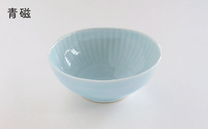 【波佐見焼】しのぎ 小付 小鉢 3colors 6枚セット【一龍陶苑】 [CC38]