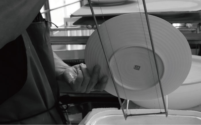 【波佐見焼】しのぎ 小皿 5枚セットB【一龍陶苑】 [CC58]