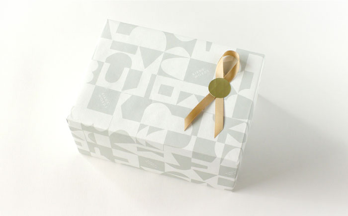 【波佐見焼】PATTERNED BOWL ペア 2点セット squall gray ＋ morning mist【BIRDS’ WORDS】 [CF022]