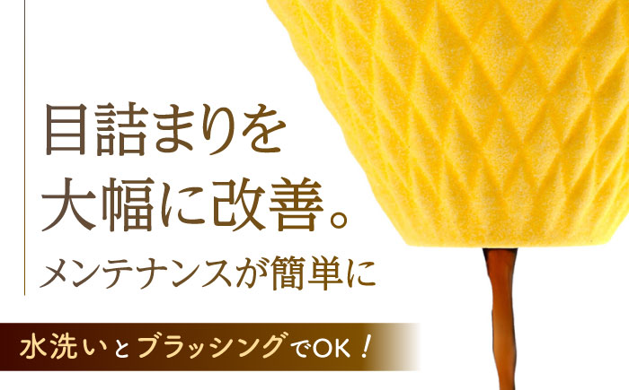 【波佐見焼】ekubo セラミックコーヒーフィルター Lemon yellow　オリジナルブレンドコーヒー豆セット(粉タイプ)200g【燦セラ】 [DF45]