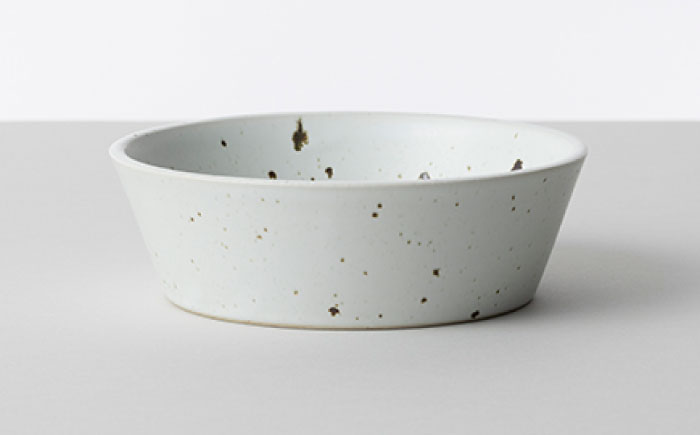 【波佐見焼 マルヒロ】BARBAR TRACE ボウル M ペアセット（2点）ブラック×ホワイト [EB162]