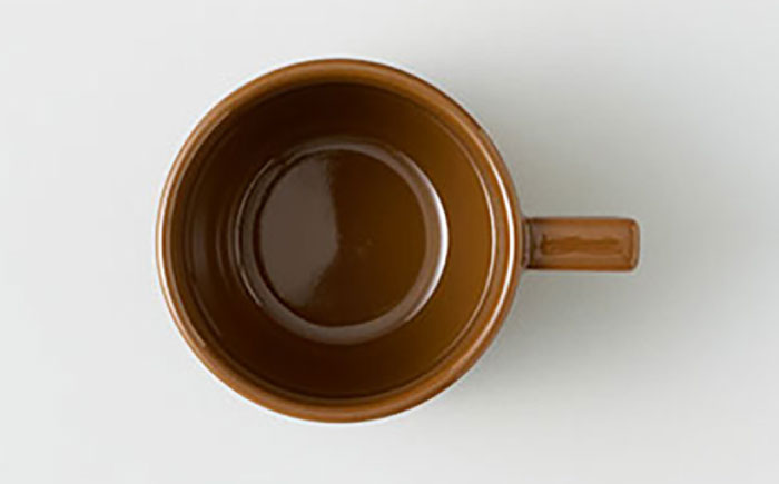 【波佐見焼 マルヒロ】HASAMI SEASON 01 ブロックマグペアセット（2点）ブラウン×ネイビー [EB199]