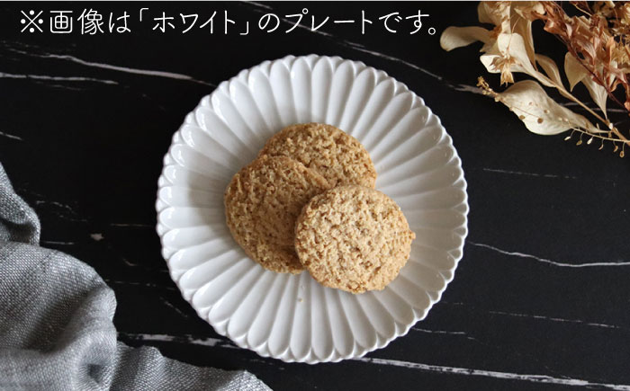 【波佐見焼】マリーゴールド プレート M エメラルド 5枚セット ケーキ皿 取り皿【翔芳窯】 [FE125]