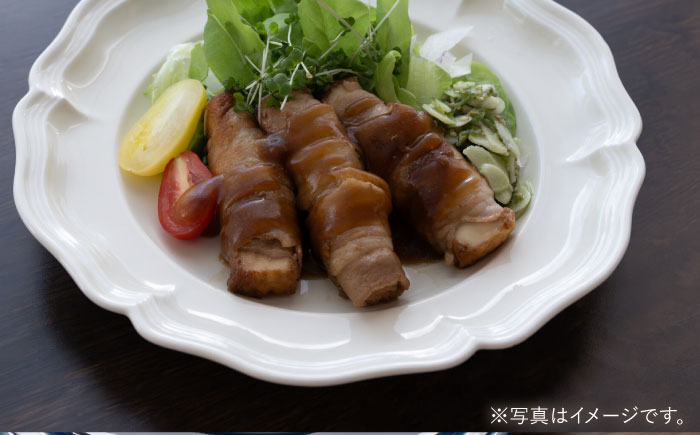 【波佐見焼】ombre de fleur プレートL ミルキーホワイト 5枚セット 食器 皿【翔芳窯】 [FE366]