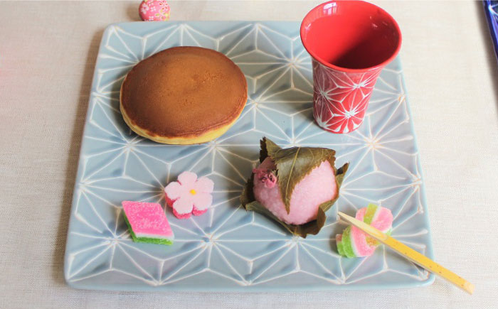 【波佐見焼】ホワイトライン麻 スクエア プレート M グレー【翔芳窯】 [FE39]