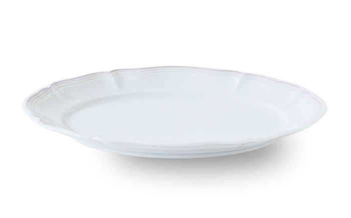 【波佐見焼】ombre de fleur オーバルプレート melodie pink 2枚セット【翔芳窯】 [FE480]