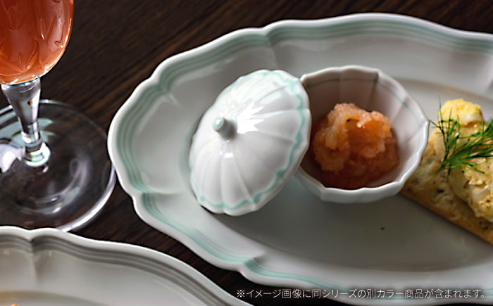 【波佐見焼】ombre de fleur プティポット melodie blue 4個セット【翔芳窯】 [FE511]