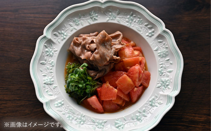 【波佐見焼】ombre de fleur ブーケボウル palette green 4枚セット【翔芳窯】 [FE538]