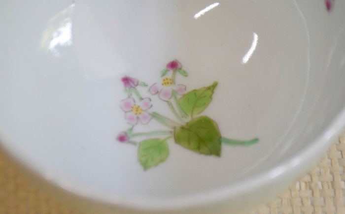 【波佐見焼】秋海棠 ミニ丼 2個セット【藍水】 [GB62]